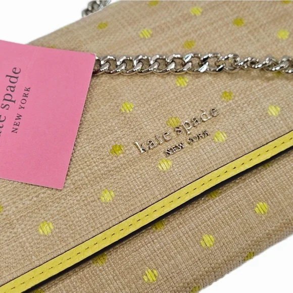 Kate Spade Rafia Roulette Dots Crossbody - Picture 6 of 17